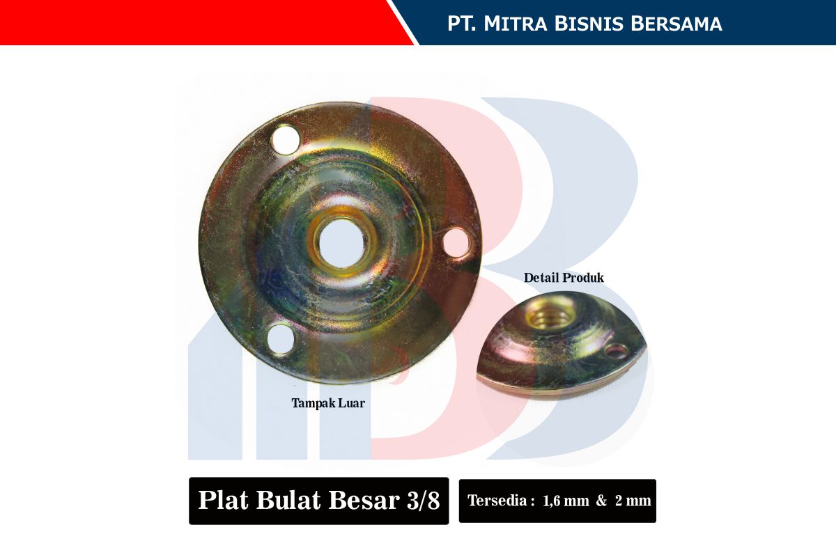 Foto Plat Besi Spring Bed Bentuk Bulat, Kotak, U & L